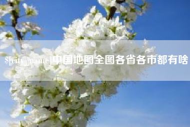 湖北中国地图全图各省各市都有啥
