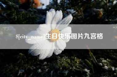 湖北生日快乐图片九宫格