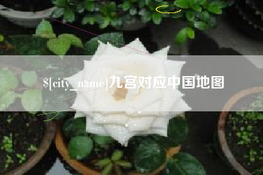 湖北九宫对应中国地图