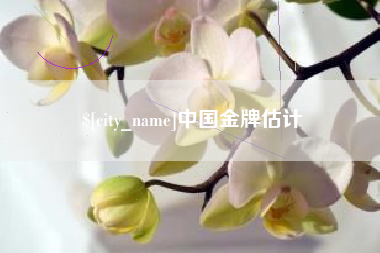 湖北中国金牌估计