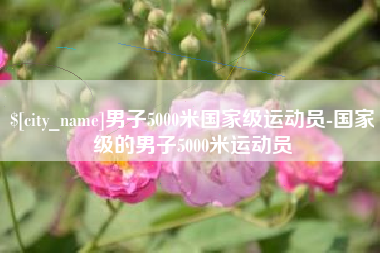 湖北男子5000米国家级运动员-国家级的男子5000米运动员