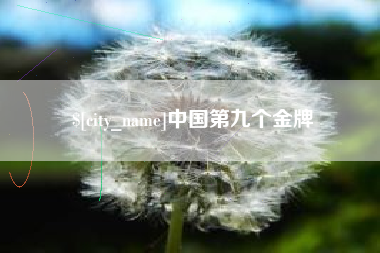 湖北中国第九个金牌