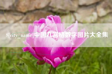 湖北中国九宫格数字图片大全集
