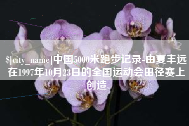 湖北中国5000米跑步记录-由夏丰远在1997年10月23日的全国运动会田径赛上创造