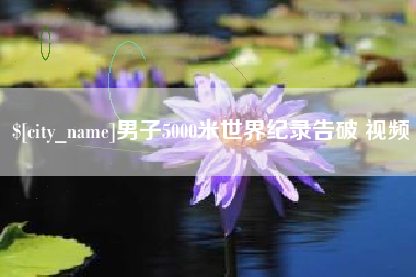 湖北男子5000米世界纪录告破 视频