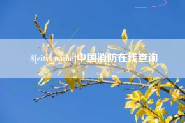 湖北中国消防在线查询