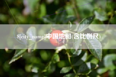 湖北中国地图(含比例尺)