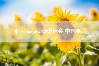 湖北2020奥运会 中国金牌